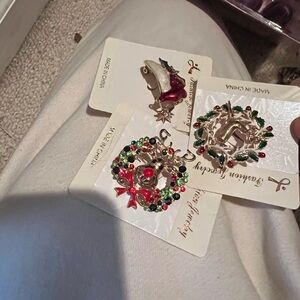 Fashion Jewelry Christmas Brooch Set